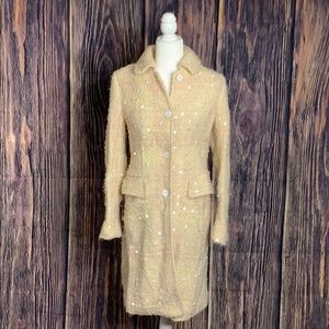 Banana Republic Light Pink Pea Coat Size Medium